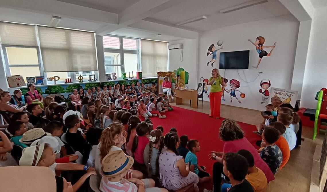 Biljana Markovic Jevtic u vrticu